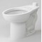 American Standard Toilet Bowl, 1.1/1.6 gpf, Flush Valve, Floor Mount, Elongated, White 3463001.020 - alternate 1