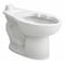 American Standard Toilet Bowl, 1.1/1.6 gpf, Flush Valve, Floor Mount, Elongated, White 3455001.020 - alternate 1