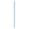 Vikan 67" Color Coded Handle, 1 1/4 in Dia, Blue, Polypropylene 29643 - alternate 1