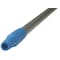 Vikan 50" Color Coded Handle, 1 in Dia, Blue, Aluminum 29583 - alternate 2