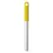 Vikan 50" Color Coded Handle, 1 in Dia, Yellow, Aluminum 29586 - alternate 2