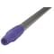 Vikan 1260mm Color Coded Handle, 1 in Dia, Purple, Aluminum 29588 - alternate 3