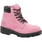 Moxie Trades Women's Work Boot, 9 D, Steel Toe, 6" H, Pink, 50162 50162 - alternate 1