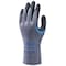 Showa Coated Gloves, Natural Rubber Latex, Textured, Palm, 4 Abrasion Level, Gray, 2XL (11) 1 PR 330S-07 - alternate 2