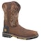 Justin Original Workboots Hybred, Men's 11 in Composite Toe Western Boot, Brown, 9EE, EE, WK4625 SE4625 - alternate 1