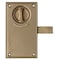 Wirecrafters Hinged Door Lock- Keyed Alike, Unfinished HDLKXKA - alternate 2