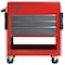 Proto Heavy Duty Tool Utility Cart, 3 Drawer, Red/Gray, Steel, 37 in W x 20 in D x 43 in H JUC3743-3SG - alternate 1