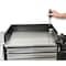 Flexcart FC-100 Rolling Cabinet, 7 Drawer, Black, Stainless Steel, 14-1/4 in W x 37-1/2 in D x 45 in H FC100-ECSS-WT - alternate 9