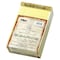 Tops Second Nature Recycled Ruled Pads, Narrow Rule, 50 Canary-Yellow 5 x 8 Sheets, PK12 TOP74840 - alternate 1