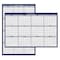House Of Doolittle 18 x 24" Poster Style Reversible/Erasable Yearly Wall Calendar HOD3960 - alternate 1
