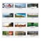 House Of Doolittle 12-1/4 x 26-1/2" Three-Month Wall Calendar, Scenic Landscapes HOD3638 - alternate 2