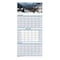House Of Doolittle 12-1/4 x 26-1/2" Three-Month Wall Calendar, Scenic Landscapes HOD3638 - alternate 1