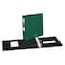 Zoro Select 3" Slant Ring Durable Binder, Green, 11 x 8.5 AVE27653 - alternate 2