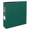 Zoro Select 3" Slant Ring Durable Binder, Green, 11 x 8.5 AVE27653 - alternate 1