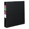 Zoro Select 1-1/2" Slant Ring Durable Binder, Black AVE27350 - alternate 1