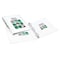 Zoro Select 1" Slant Ring Durable Binder, White AVE17012 - alternate 2