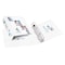 Zoro Select 3" Slant Ring Durable Binder, White AVE17042 - alternate 2