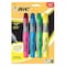 Bic Highlighter Set Fluorescent Colors PK4 BICBLMGP41ASST - alternate 1