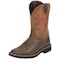 Justin Original Workboots Stampede, Men's 11 in Composite Toe Western Boot, Brown, 9EE, EE, WK4812 SE4812 - alternate 1