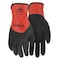 Mcr Safety Coated Gloves, Foam Nitrile, Flat Dip, 4-Mar, Not Tested Abrasion Level, Gray, XS (6) 1 PR N96785XS - alternate 1