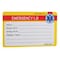 Vital Id Emergency Wallet I.D. Card, Plastic, PK200 WSID-04 - alternate 1