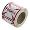 Labelmaster Fragile Lbl, 4inx4in, Paper, Red/White, 500 L71 - alternate 3