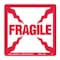 Labelmaster Fragile Lbl, 4inx4in, Paper, Red/White, 500 L71 - alternate 1