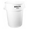 Rubbermaid Commercial BRUTE 44 gal Round Heavy Duty Plastic Can, White, None, Plastic, Not Applicable 1779740 - alternate 1