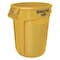 Rubbermaid Commercial BRUTE 20 gal Round Heavy Duty Plastic Can, Yellow, None, Plastic, Not Applicable FG262000YEL - alternate 1
