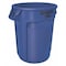 Rubbermaid Commercial BRUTE 20 gal Round Heavy Duty Plastic Can, Blue, None, Plastic, Not Applicable FG262000BLUE - alternate 1
