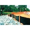 Zoro Select 2 ft H x 100 ft L Silt Fence, 11 Stakes, Polypropylene, Black 31900500 - alternate 3