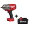 Milwaukee Tool M18 FUEL w/ ONE-KEY High Torque Impact Wrench 1/2" Friction Ring + M18 HIGH OUTPUT XC6.0 Battery 2863-20, 48-11-1865 - alternate 1