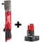 Milwaukee Tool M12 FUEL 1/2" Right Angle Impact Wrench w/ Friction Ring + M12 XC 4.0 Battery Pack 2565-20, 48-11-2440 - alternate 1