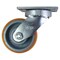 Zoro Select Kingpinless Swivel Plate Caster, Polyurethane, 2300 lb CDP-G-23 - alternate 1