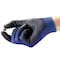 Ansell Coated Gloves, Polyurethane, Smooth, Palm, 3 Abrasion Level, Blue, S (7) 1 PR 11-618 - alternate 2