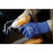 Ansell Coated Gloves, Polyurethane, Smooth, Palm, 3 Abrasion Level, Blue, S (7) 1 PR 11-618 - alternate 6