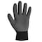 Kleenguard G40 Latex Coated Gloves (97272), Black & Grey, Large (9), 1 Pair 97272 - alternate 1