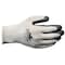 Mcr Safety Coated Gloves, Foam Nitrile, Foam, Palm, 3 Abrasion Level, Gray, M (8) 1 PR 9673M - alternate 2