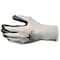 Mcr Safety Coated Gloves, Foam Nitrile, Foam, Palm, 3 Abrasion Level, Gray, M (8) 1 PR 9673M - alternate 5