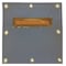 Hi Temp Welding Curtain With Window, Silicone Coated Fiberglass, 6 ft. W., 6 ft. H., 17 oz/sq yd, Gray G51-6x6-JS - alternate 1
