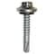 Teks Self-Drilling Screw, #12 x 1 in, Climaseal Steel Flange Hex Head External Hex Drive, 250 PK 1165253 - alternate 6