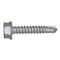 Teks Self-Drilling Screw, #10 x 1 in, Climaseal Steel Flange Hex Head External Hex Drive, 500 PK 1129000 - alternate 1