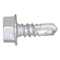 Teks Self-Drilling Screw, #10 x 1/2 in, Climaseal Steel Flange Hex Head External Hex Drive, 500 PK 1397000 - alternate 1