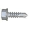 Teks Self-Drilling Screw, #10 x 5/8 in, Climaseal Steel Flange Hex Head Hex Drive, 500 PK 1127000 - alternate 1