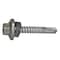 Teks Self-Drilling Screw, #12 x 1 in, Climaseal Steel Flange Hex Head External Hex Drive, 250 PK 1165253 - alternate 1