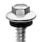 Teks Self-Drilling Screw, #12 x 1-1/2 in, Climaseal Steel Flange Hex Head External Hex Drive, 250 PK 1428000 - alternate 5