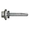 Teks Self-Drilling Screw, #12 x 1-1/4 in, Climaseal Steel Flange Hex Head External Hex Drive, 250 PK 1167253 - alternate 1