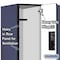 Salsbury Industries Wardrobe Locker, 36" W, 21" D, 76" H, (3) Wide, (6) Openings, Blue 32361BLU - alternate 2