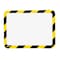 Tarifold Sign Holder, Yellow/Black, Magnetic, PK2 P194944 - alternate 1