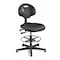 Bevco Polyurethane Task Chair, 21" to 31", No Arms, Black 7501-BLK - alternate 1
